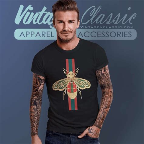 gucci t shirt with bee|Gucci bee t shirt men's.